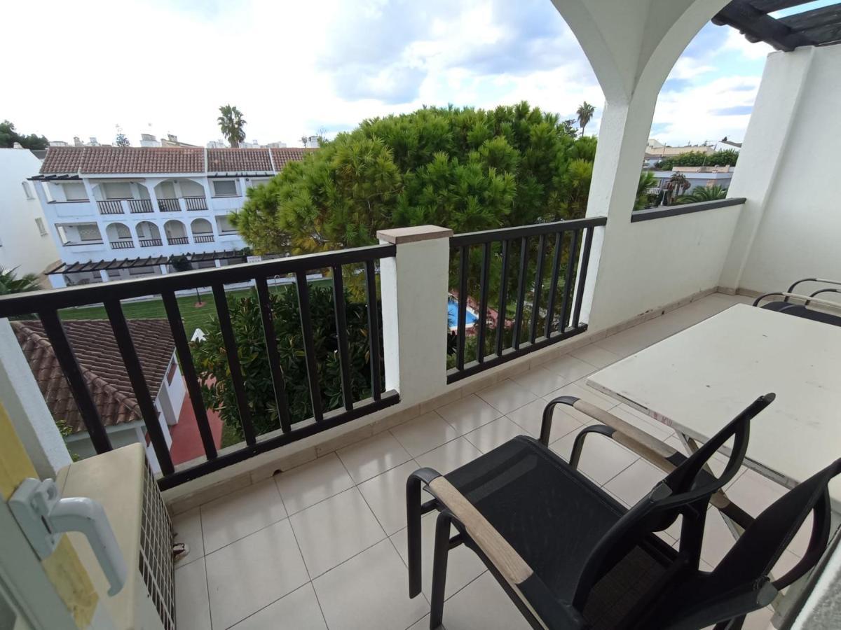 Apartamento Con Terraza Privada Y Piscinas บินารอส ภายนอก รูปภาพ