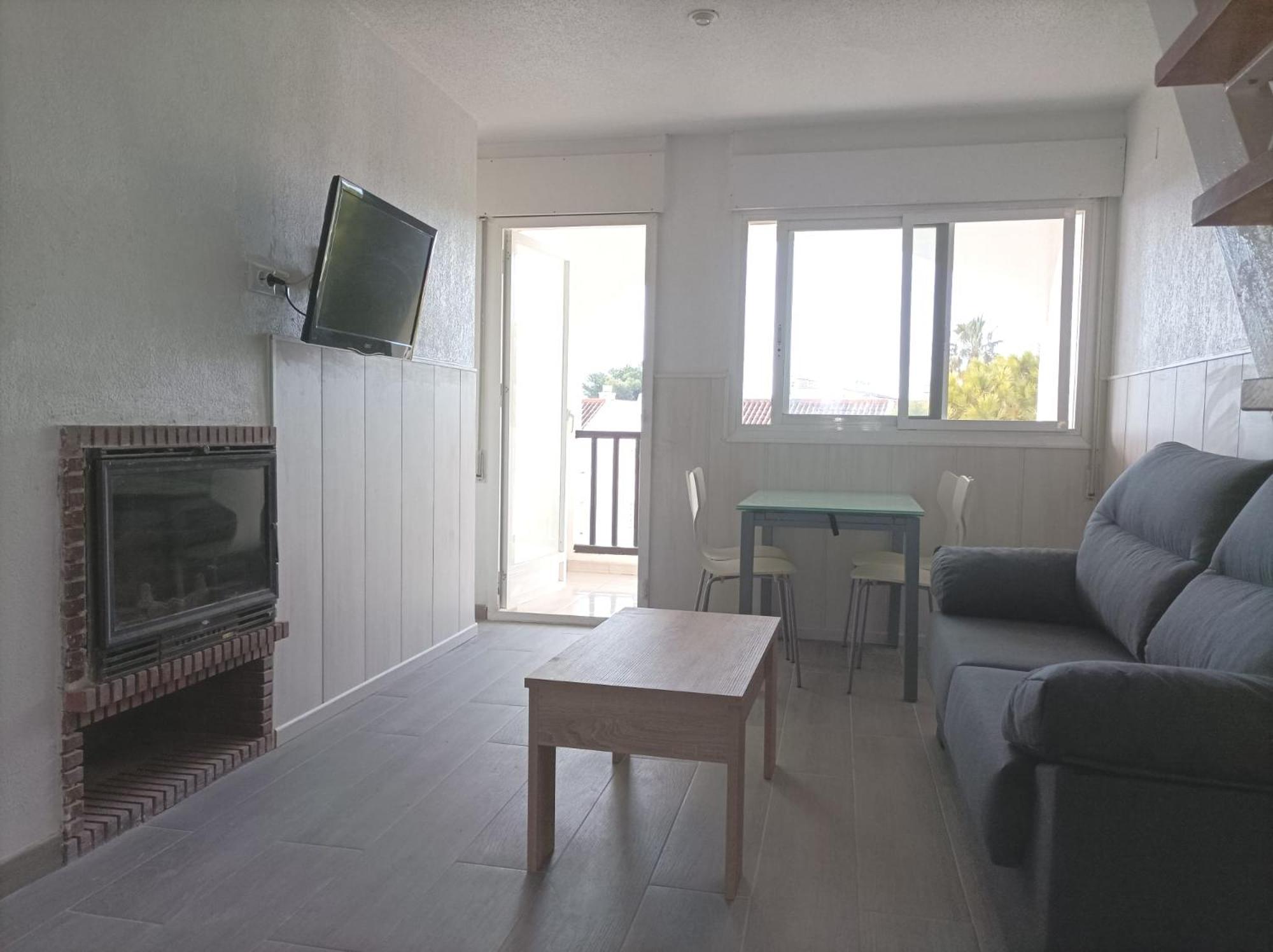Apartamento Con Terraza Privada Y Piscinas บินารอส ภายนอก รูปภาพ