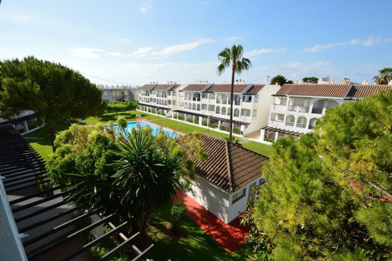 Apartamento Con Terraza Privada Y Piscinas บินารอส ภายนอก รูปภาพ